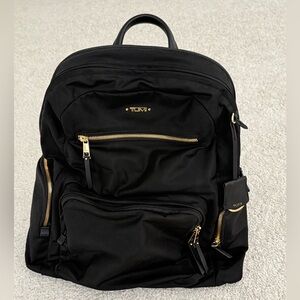 Tumi Voyageur Black/Gold Laptop Backpack